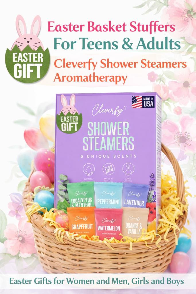aromatherapy shower steamers set for relaxation Easter gift for teens and adults self care